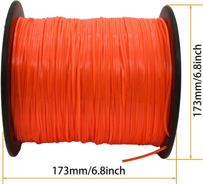 Várias Cores 3.0mm Quadrado / Redondo / Hexágono / Estrela linha de trimmer de nylon 100% material de nylon 0