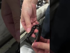 Ferramentas de exterior 8x80mm aço inoxidável 316 gancho giratório com acabamento polido