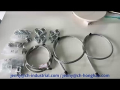 Indústria pesada altamente polida Arco marinho algemas aço carbono preto pintado para cargas