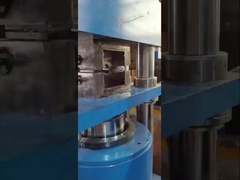 Máquina de prensagem de corda de aço hidráulico de manga de liga de alumínio com força máxima de 600KN