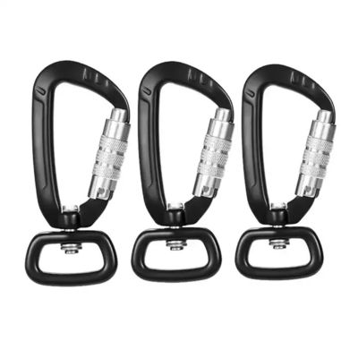 comprar Finish polido Indústria Pesada 4KN Carabiner de Primavera Gancho para Cão Leash Caminhadas Camping online manufacture