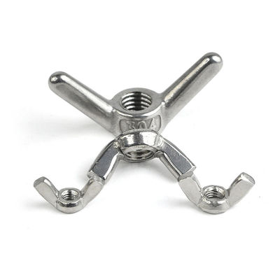 Bom preço. DIN Standard Zinc PLATED SS304 SS316 Construção Butterfly Nuts Formwork de aço inoxidável Wing Nuts on-line