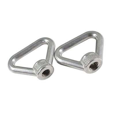 Bom preço. Nozes de elevação triangulares de aço inoxidável padrão DIN de prata para aparelhos Design durável on-line
