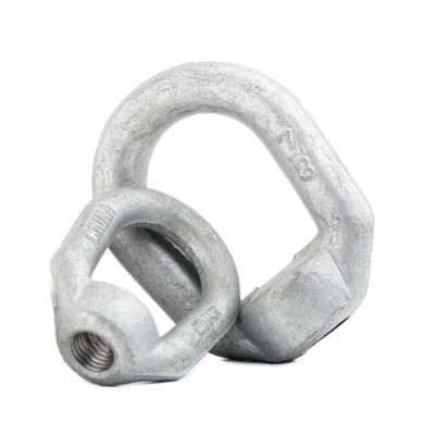 Bom preço. Indústria Geral Forjado Aço Elétrico Polar Hardware Oval Eye Nut com padrão DIN on-line