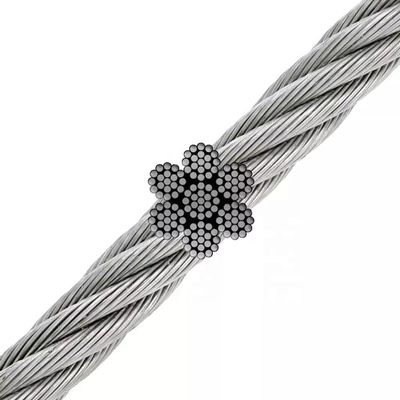 Bom preço. 8*19S FC Cabos de arame de aço galvanizado para eficiência da corda de aço carbono on-line