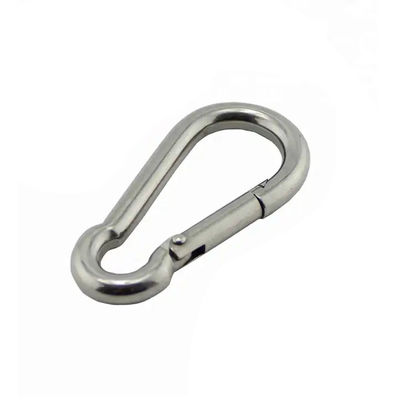 Bom preço. Tratamento de água 8mm Inoxidável 304/316 Cadeia de segurança de exterior Pré-clip Carabiner Snap Hook OEM on-line