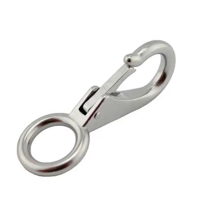 Bom preço. Ferramentas marítimas SS304/316 Fixação durável do olho de parafuso Snap Hook com acabamento polido on-line