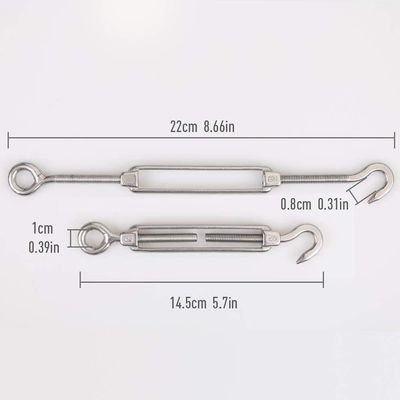 comprar 304 fio de aço inoxidável corda olho e gancho torneira kit de equipamento pesado para montagem de barracas online manufacture