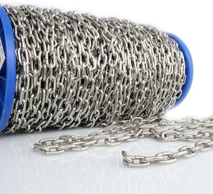 comprar Cadeia de ligação curta galvanizada padrão SS304 SS316 para aplicações industriais online manufacture