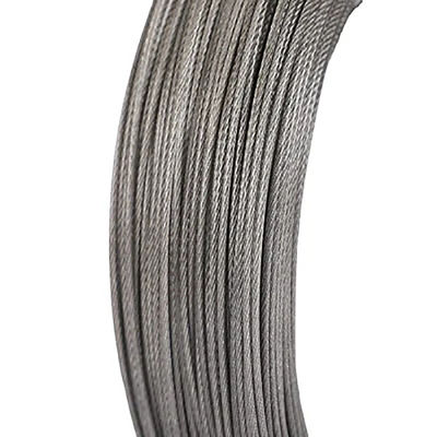 Bom preço. Força elevada 0,9 mm Cordo de arame de aço galvanizado 7*3 Tipo para correia de tempo e correia transportadora on-line