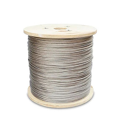 Bom preço. 0.9mm 7*4 Tipo de fio de aço galvanizado para temporizadores de alta resistência e cintas transportadoras on-line