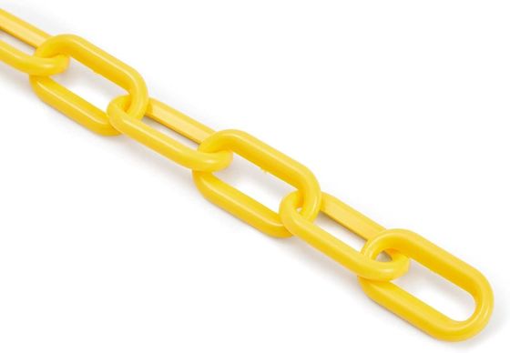 Cadeia de plástico amarelo personalizável