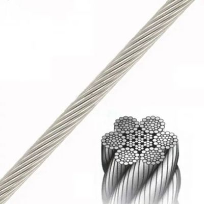 comprar 7x7 6x19 FC IWRC 6x36 19x7 Cable de aço galvanizado de alto carbono para guindaste de torre online manufacture