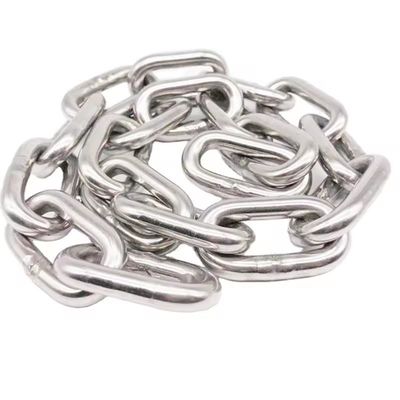 comprar Cadeia de elevação de aço inoxidável polaca SS201 SS304 DIN5685C DIN763 à prova de ferrugem online manufacture