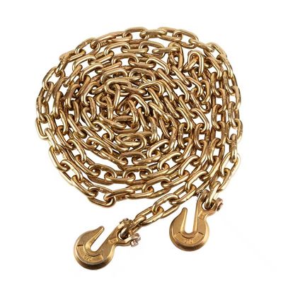comprar Cadeia de elevação de aço padrão G70 1/2'x 20' 48kN Carga de ensaio para as necessidades de fixação de carga online manufacture