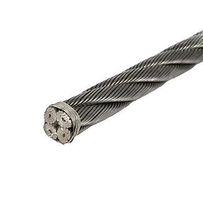 Cordas de arame de aço não ligadas 4xV39 5FC Eeips para guindastes de navios de engenharia naval Tipo 316