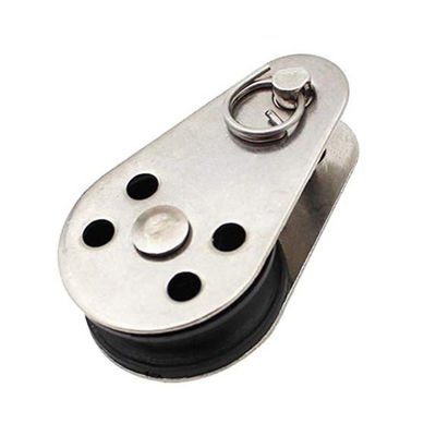 Bom preço. Novo bloco de poleia para a indústria pesada aço inoxidável 8252 Bloco único folha de nylon on-line