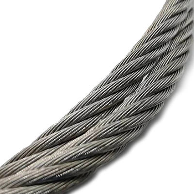 comprar 500ft comprimento tipo 316 aço inoxidável 6x19 21 fio de aço corda para conveyor online manufacture