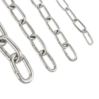 comprar 8mm Negro acabado 316 aço inoxidável barcos Anchor Chain padrão DIN766 para navio online manufacture