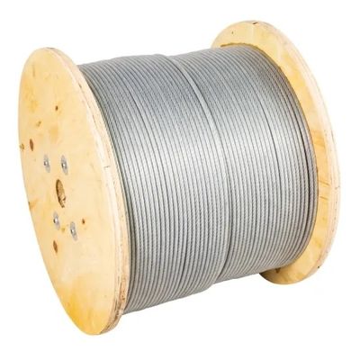 comprar 7/10 BS 183 Fios de aço galvanizados cabo de comunicação 7/3.25mm para mastro de bandeira online manufacture