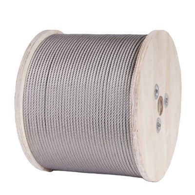 comprar Cadeia de arame galvanizado de aço galvanizado 6X7 FC 6X7 IWS 7x7 para elevadores/gerais/industriais/granas online manufacture
