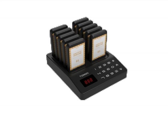 Bom preço. 10 pagers fast food court mini buzzer convidado coaster pager sistema de fila sem fio sistema de chamadas logotipo custom coaster on-line