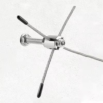 comprar Grêmio de parede de post de grampo Hardware 304 3mm Wire Trellis de aço inoxidável madeira parafuso de fio de corda clip online manufacture