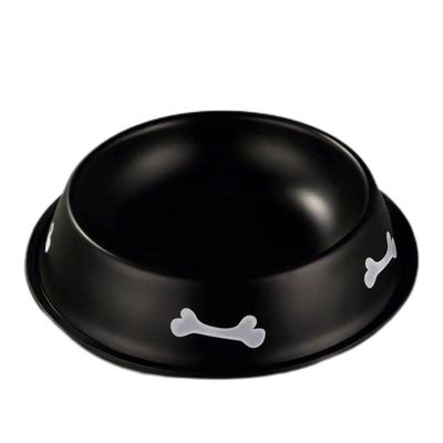 Bom preço. NO Time Setting Pet Bowl for Dogs and Cats StyDurable Design Antiderrapante Ossos revestidos em pó on-line