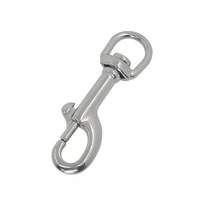 Bom preço. Aço inoxidável 304 316 Fivela de cachorro giratório de latão Snap Hook de cachorro com acabamento polido on-line
