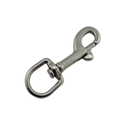 Bom preço. Aço inoxidável 316 cabeça única gancho de moagem gancho de animais de estimação gancho rápido gancho com acabamento polido on-line