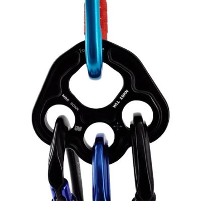 Bom preço. Equipamento de ponto de ancoragem de engrenagem de escalada versátil com vários buracos on-line