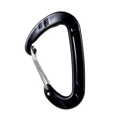 Bom preço. 7075 Carabiner de liga de alumínio 12KN Resistência acabamento revestido de zinco para gancho em forma de D on-line