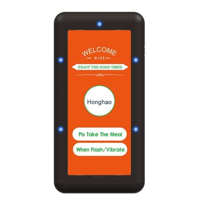 comprar Comunicação Logotipo personalizado Impresso Wireless Restaurante Guest Coaster Pager para 500m Área Aberta online manufacture