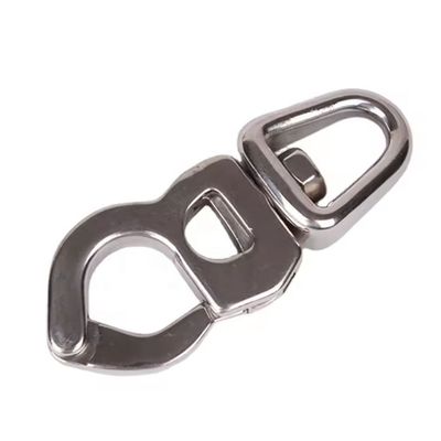 Rigging Hardware aço inoxidável de libertação rápida giratório Snap Chackle com gatilho