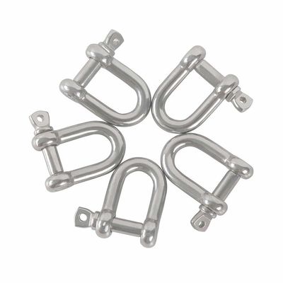 comprar 304 aço inoxidável D Anel Chackle Lock D Links Clip Hook para construção pesada online manufacture