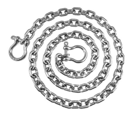 Bom preço. Aço inoxidável 316 Anchor Chain With Advanced Lock Ring Shackle Design Hardware Marítimo on-line