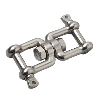 comprar Elevação e conexão de aço inoxidável fundição de precisão de mandíbula dupla gira o gancho online manufacture