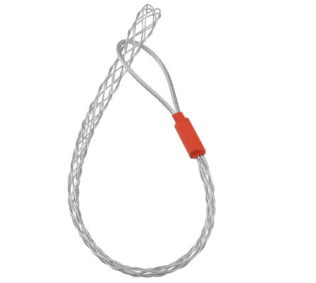 comprar Grampos de puxa de cabo para 6-10mm Cable Galvanizado Aço Inoxidável Antislip Cable Tração Manga Maça Flexível Cabo de rede de corda 27cm comprimento Preto online manufacture