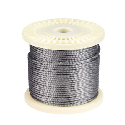 Bom preço. Vinyl / PVC revestido galvanizado cabo de aço para barranco Decking escada balaustrada DIY Melhore a aparência da sua propriedade on-line