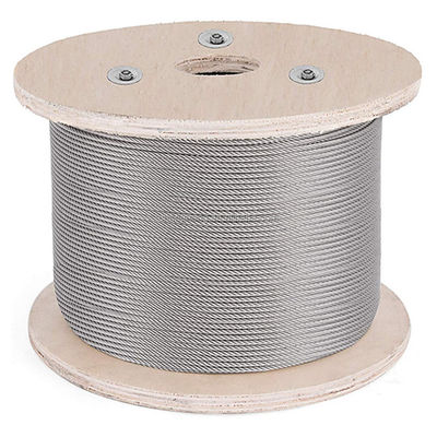 comprar Cabos de aço inoxidável AISI316 AISI304 Cabos de aço inoxidável com outros serviços de transformação Cabos de aço 7x7 online manufacture