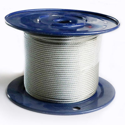comprar 7x19 Galvanizado cabo de fio de aço Tolerância de construção ± 1% 1/4 polegada cabo de avião online manufacture