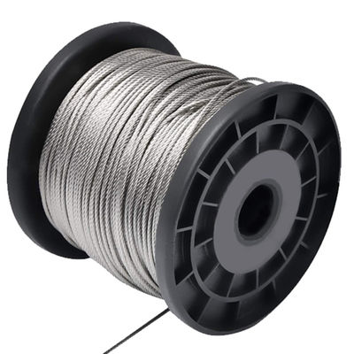 comprar 7x19 Cabo de arame de aço inoxidável de construção para fabricação de cabos de aeronave online manufacture