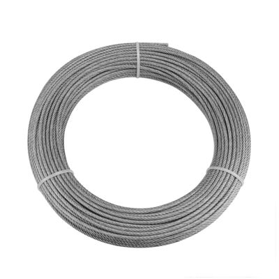 comprar Cabos de aço inoxidável de 7X19 304 para materiais de construção de aço de grau Outros 1/4