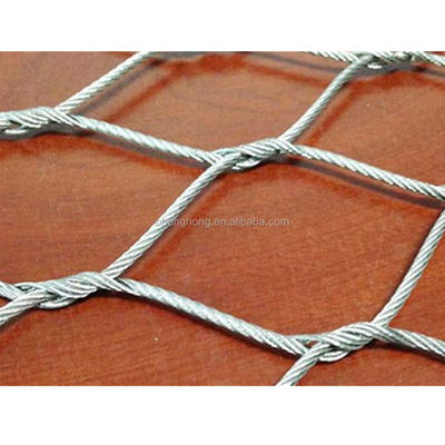 comprar Técnica de tecido Rede de cordas de arame de aço inoxidável para recinto de aviários e gaiolas de animais de zoológicos online manufacture