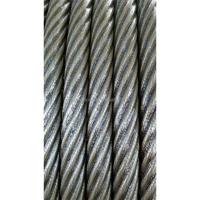 comprar Resistência à tração nominal 1670MPa 8xK19S / 8xK26WS / 8xK31WS / 8xK36WS / 8xK41WS Cabo de arame compacto não galvanizado e galvanizado online manufacture
