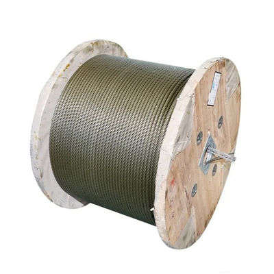 comprar 70 Rodas de aço de alto carbono Galvanizado Guy Wire com excelentes propriedades mecânicas ASTM A475 Classe A Filamento de aço 1x7 online manufacture