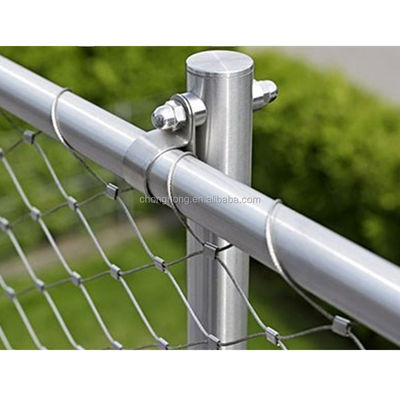 comprar Cordo de aço inoxidável AISI304/316 para malha aviária/malha de cordas zoológicas/malha de rede de cordas de ferro 1x19 Construção online manufacture