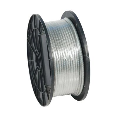 comprar Fios galvanizados de aço inoxidável 7X7 com revestimento de PVC para roupas de pesca suaves online manufacture