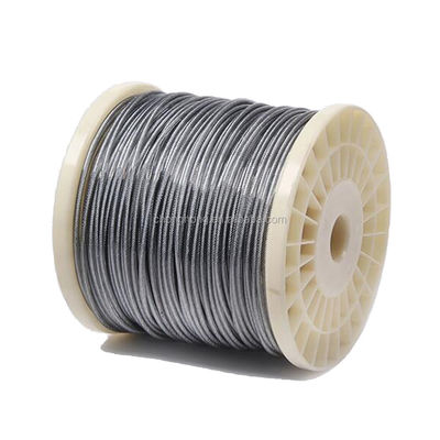 comprar 2 mm não ligado 6x7 revestimento de PVC transparente corda de arame de aço galvanizado para desempenho duradouro online manufacture