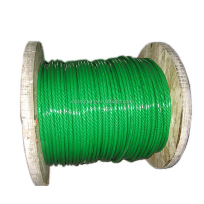 comprar Segurança Fios de aço inoxidável revestidos de PVC impermeáveis para outros serviços de transformação e resistência à tração 1370-2160MPA online manufacture